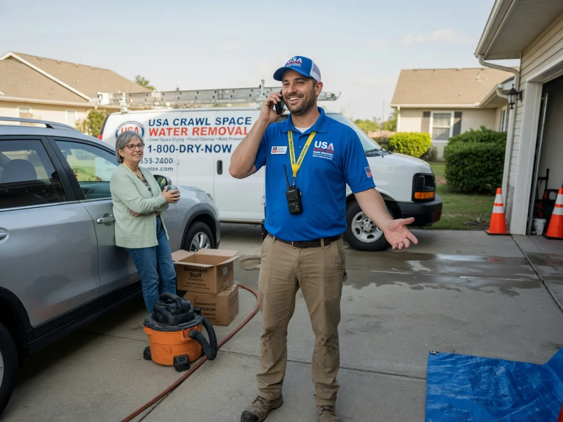 Crawl Space Water Removal Quinn, SD FAQs